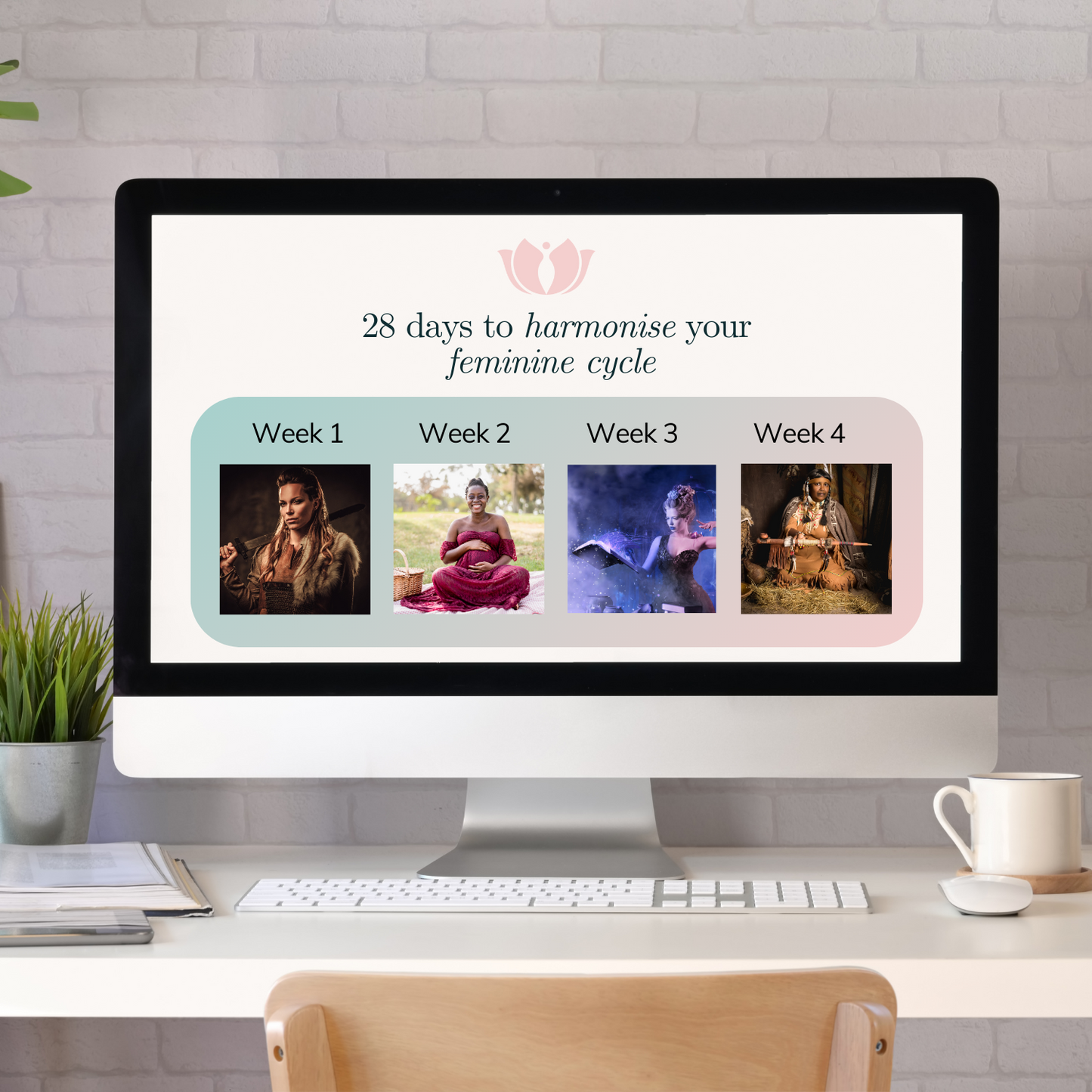 28 Days Program to Live in Alignment with your Feminine Cycle
